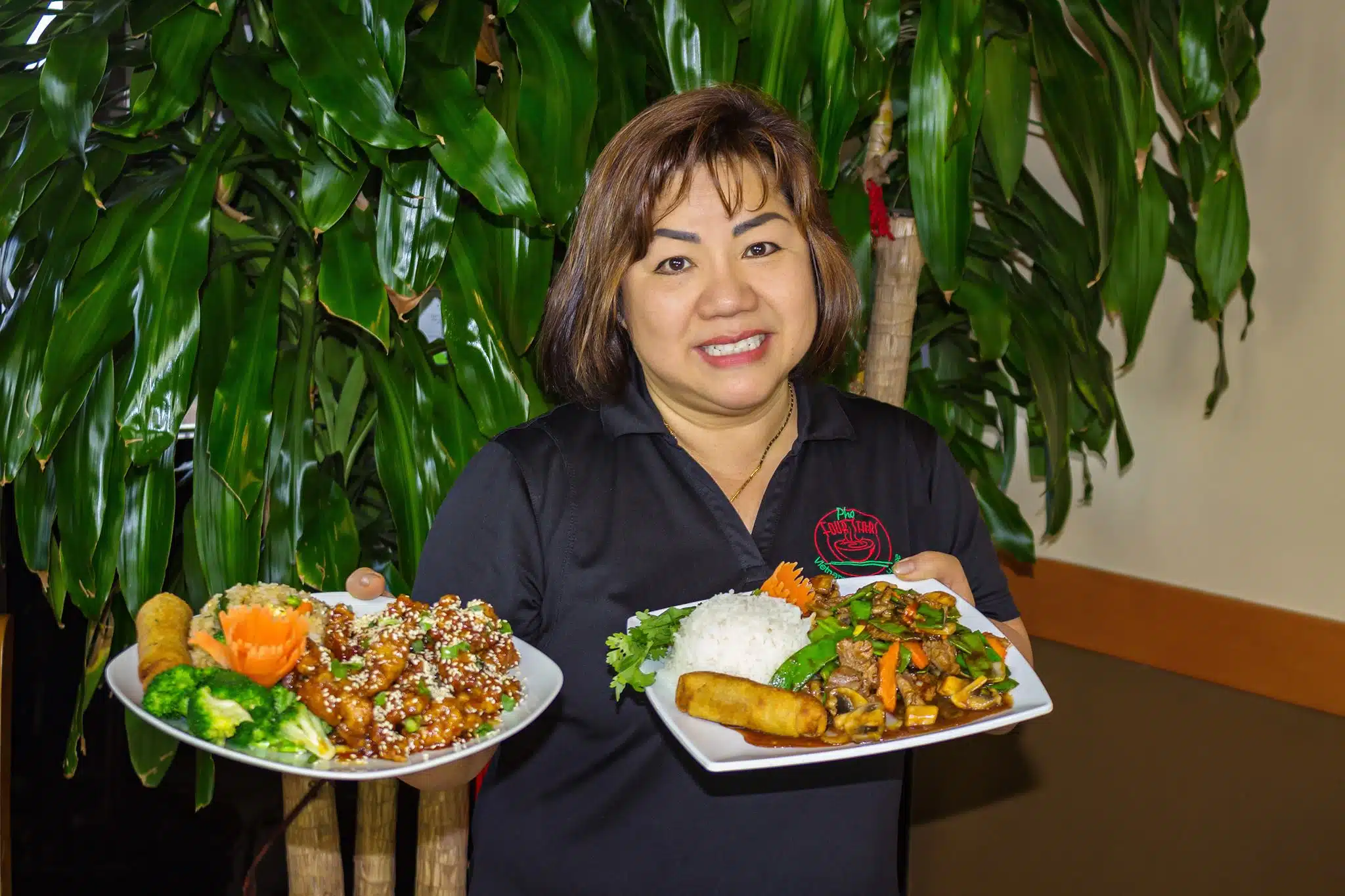 Pho 4 Star Owner and her famous dishes